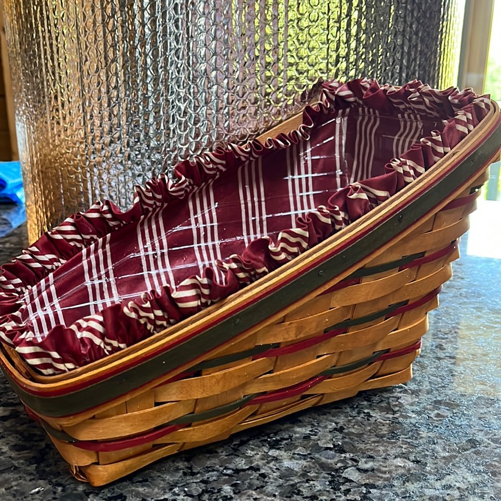 Longaberger Holiday Sleigh basket